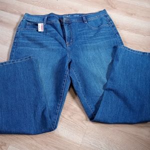 Womens blue jeans plus size